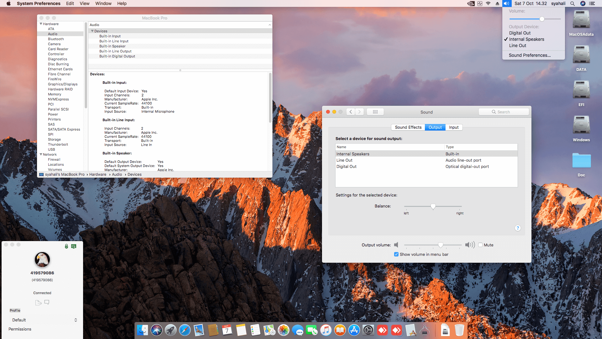 AVADirect Clevo P750DM2 G Gaming Laptop [SkyLake + Nvidia GTX 1070 + PS2 SMBUS]   OpenCore 1